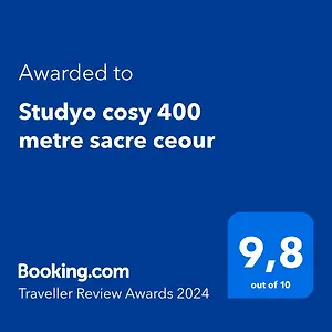 Apartamento Studyo Cosy 400 Metre Sacre Ceour, París